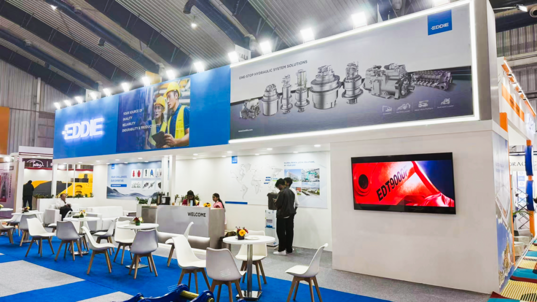 賦能全球工程！艾迪精密亮相印度EXCON 2025